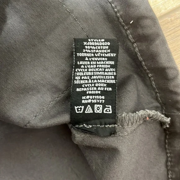 Sanctuary Los Angeles Charcoal Gray Lightweight Jacket with Pockets Button Up S - Picture 13 of 13